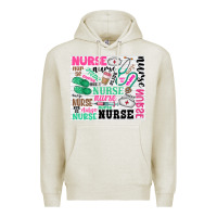 Oatmeal Heather nurse Premium Hoodie - Zillion Design Studio