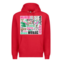 Red nurse Premium Hoodie - Zillion Design Studio