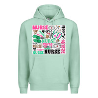 Seafoam nurse Premium Hoodie - Zillion Design Studio