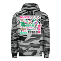 Slate Camo nurse Premium Hoodie - Zillion Design Studio