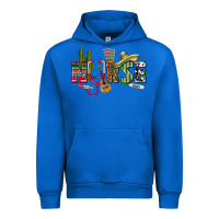 Cobalt Mexican Nurse Urban Hoodie - texasbilliewilder