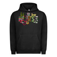 Pigment Black Mexican Nurse Urban Hoodie - texasbilliewilder