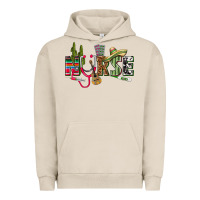 Pigment French Oak Mexican Nurse Urban Hoodie - texasbilliewilder