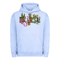 Pigment Grape Ice Mexican Nurse Urban Hoodie - texasbilliewilder