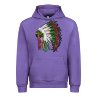 Tulip christmas indian feather headdress Urban Hoodie - RanaPortraitStore