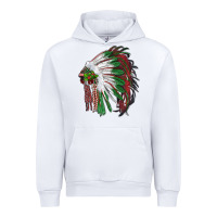 White christmas indian feather headdress Urban Hoodie - RanaPortraitStore