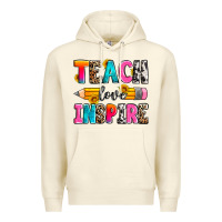 Sandshell teach love inspire Premium Hoodie - Zillion Design Studio