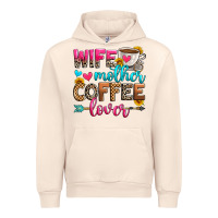 Sandshell wife mother coffee lover Urban Hoodie - Zillion Design Studio
