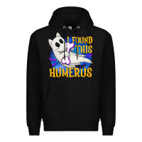 Black I Found This Humerus Premium Hoodie - texasbilliewilder