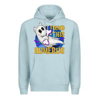 Blue Mist I Found This Humerus Premium Hoodie - texasbilliewilder