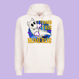I Found This Humerus Premium Hoodie Designed By Texasbilliewilder