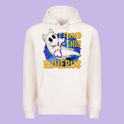 I Found This Humerus Premium Hoodie Designed By Texasbilliewilder