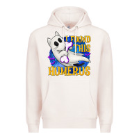 Pale Pink I Found This Humerus Premium Hoodie - texasbilliewilder