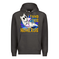 Smoke I Found This Humerus Premium Hoodie - texasbilliewilder
