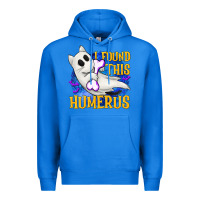 True Royal I Found This Humerus Premium Hoodie - texasbilliewilder