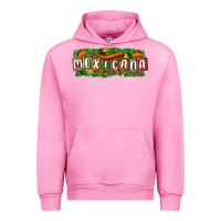 Fuchsia Pink Mexicana Urban Hoodie - texasbilliewilder