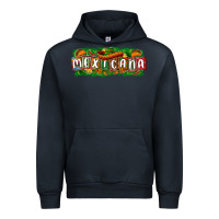 Navy Mexicana Urban Hoodie - texasbilliewilder