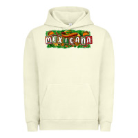 Pigment Pistachio Mexicana Urban Hoodie - texasbilliewilder