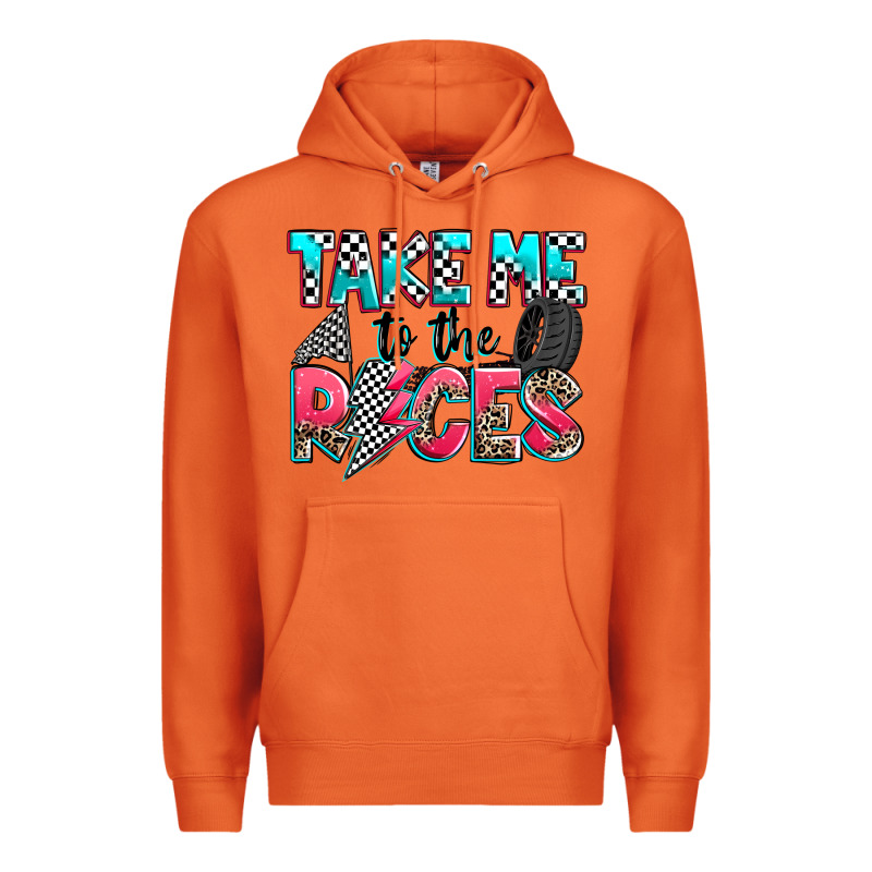 Take Me To The Races Premium Hoodie by Zillion Design Studio | Teevron