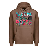 Chestnut take me to the races Premium Hoodie - Zillion Design Studio