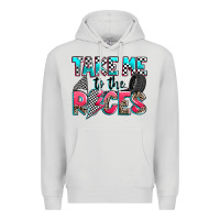 Dove Grey take me to the races Premium Hoodie - Zillion Design Studio
