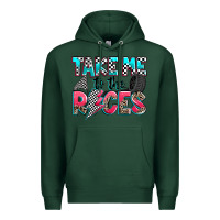 Sports Green take me to the races Premium Hoodie - Zillion Design Studio