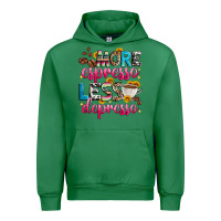 Emerald more espresso less depresso Urban Hoodie - Zillion Design Studio