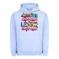 Pigment Grape Ice more espresso less depresso Urban Hoodie - Zillion Design Studio