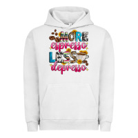Pigment Lunar Rock more espresso less depresso Urban Hoodie - Zillion Design Studio