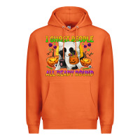 Carrot I Ghost People All Ready Round Premium Hoodie - texasbilliewilder