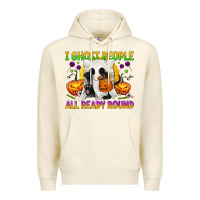 Sandshell I Ghost People All Ready Round Premium Hoodie - texasbilliewilder