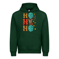 Forest Green christmas ho ho ho Urban Hoodie - RanaPortraitStore