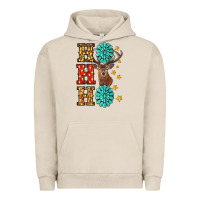 Pigment French Oak christmas ho ho ho Urban Hoodie - RanaPortraitStore