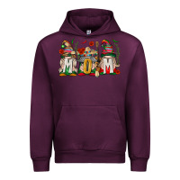 Mauve Wine Mexican Mom Gnome Urban Hoodie - texasbilliewilder