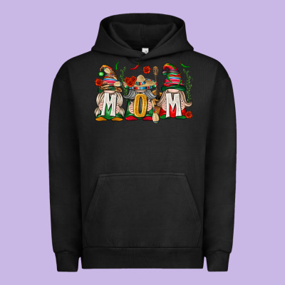 Mexican Mom Gnome Urban Hoodie Designed By Texasbilliewilder