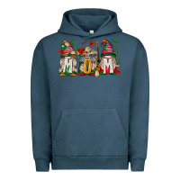 Pigment Midnight Navy Mexican Mom Gnome Urban Hoodie - texasbilliewilder