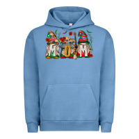 Pigment Pebble Blue Mexican Mom Gnome Urban Hoodie - texasbilliewilder