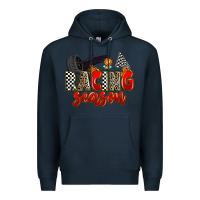 Navy racing season Premium Hoodie - Zillion Design Studio