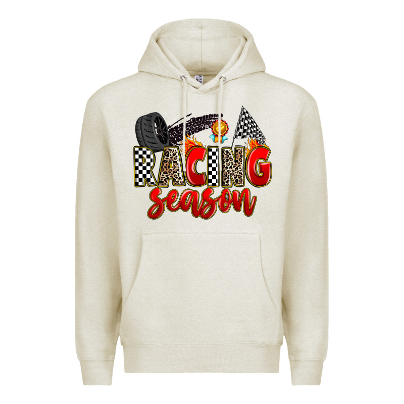Racing Season Premium Hoodie by Zillion Design Studio | Teevron