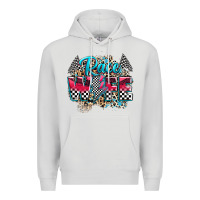 Dove Grey race wife Premium Hoodie - Zillion Design Studio