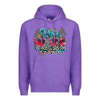 Purple race wife Premium Hoodie - Zillion Design Studio
