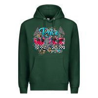 Sports Green race wife Premium Hoodie - Zillion Design Studio
