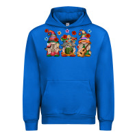 Cobalt Mexican Gnomes Urban Hoodie - texasbilliewilder