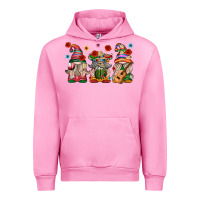 Fuchsia Pink Mexican Gnomes Urban Hoodie - texasbilliewilder