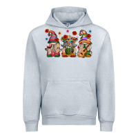 Heather Grey Mexican Gnomes Urban Hoodie - texasbilliewilder
