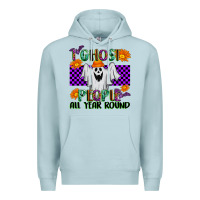 Blue Mist I Ghost People All Year Round Premium Hoodie - texasbilliewilder