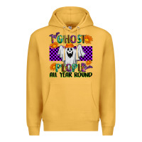 Mustard I Ghost People All Year Round Premium Hoodie - texasbilliewilder