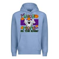Colony Blue I Ghost People All Year Round Premium Hoodie - texasbilliewilder