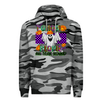 Slate Camo I Ghost People All Year Round Premium Hoodie - texasbilliewilder