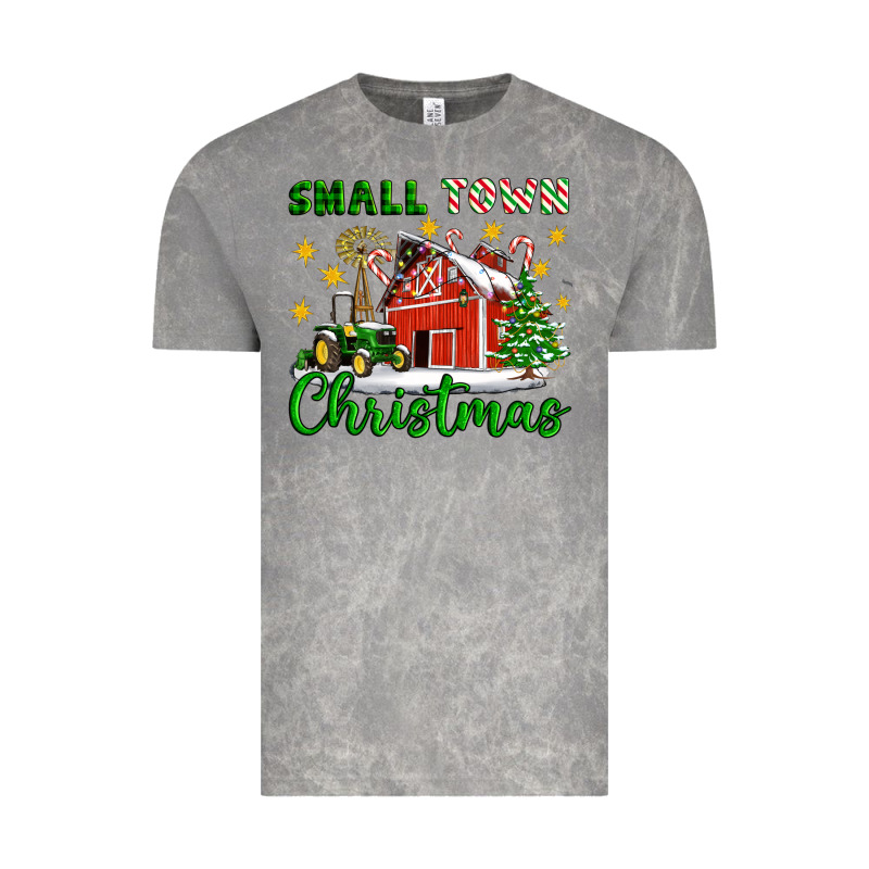 Small Town Christmas Vintage Tee by Artiststas | Teevron